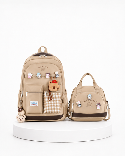 MOCHILA CON LONCHERA TÉRMICA